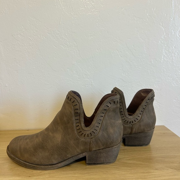 Pop Taupe Ankle Booties - Picture 2 of 8